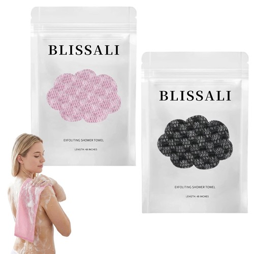 Dual sided exfoliating shower - dual-sided,