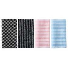 4pcs Exfoli Ating Shower Towel