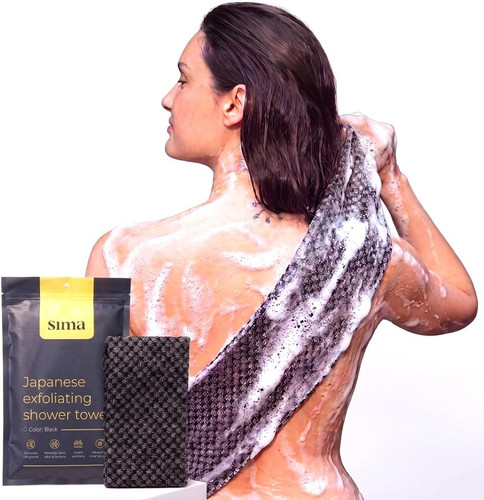 Sima exfoliating face body - &,