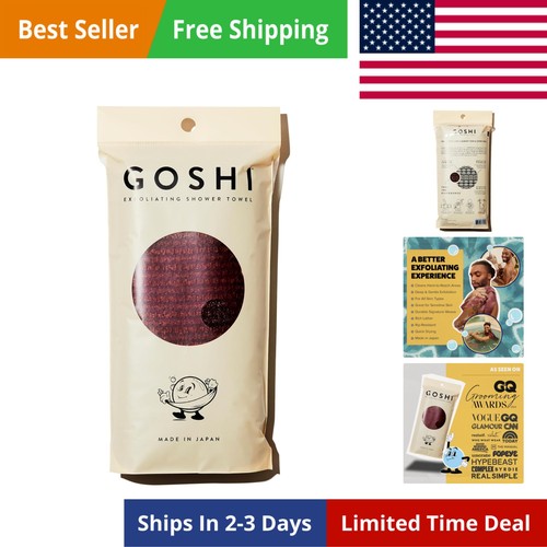 Exfoliating shower towel - exfoliating,