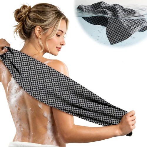 Exfoliating shower towel - exfoliating,