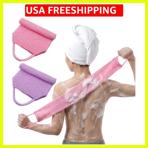 2pcs exfoliating bath towel - exfoliating,