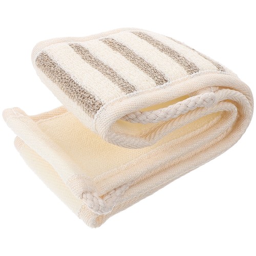 Bath towel backing exfoliating - backing,