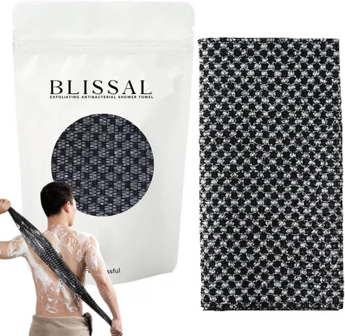 Exfoliating shower towel - exfoliating,