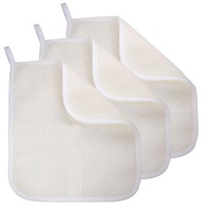 3PCS Exfoliating Washcloths