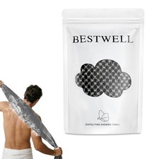 Exfoliating Shower Towel 47"