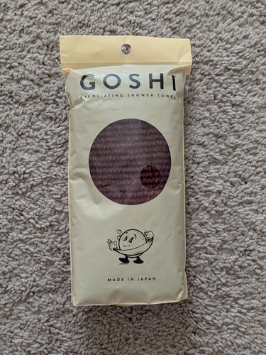 Goshi exfoliating shower towel - exfoliating,
