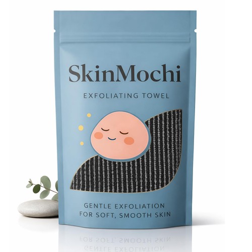 Skinmochi exfoliating shower - skinmochi,