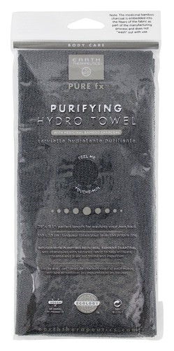 Charcoal exfoliating towel - exfoliating,