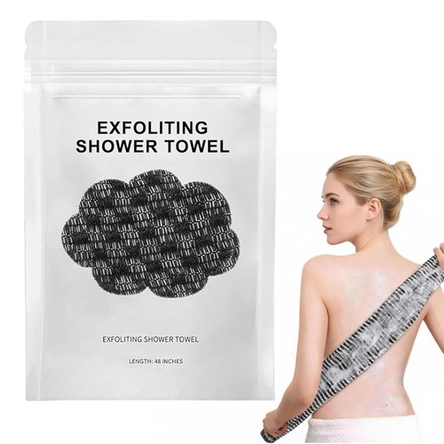 Exfoliating shower towel - exfoliating,